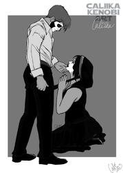 Black and White (Full Body, 2 Characters)